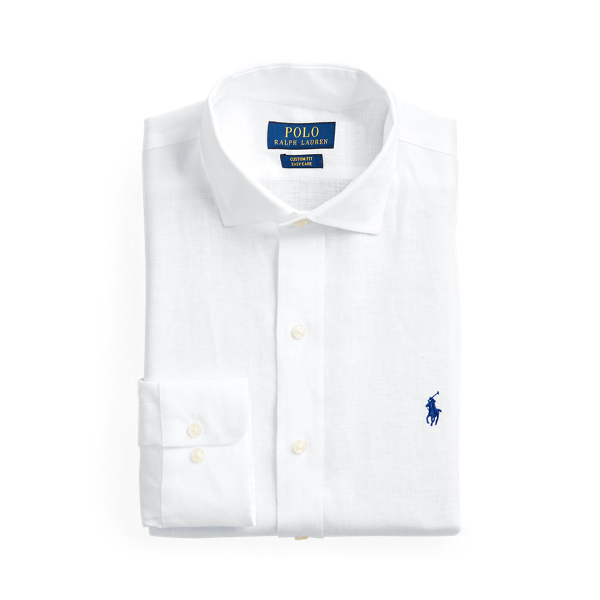 Tシャツ・カットソー Ralph Lauren SS25 Custom-Fit Linen Shirt (710966294 008) s7-1356947_lifestyle?$rl_4x5_pdp$
