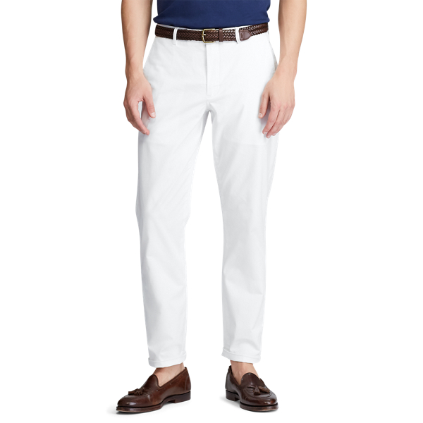 Straight-Fit Stretch-Chinohose Polo Ralph Lauren in Wei&szlig; 5