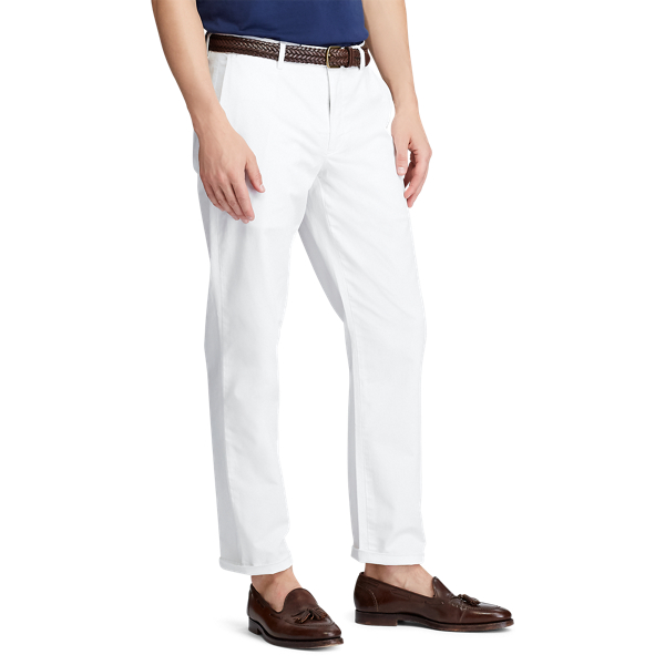 Straight-Fit Stretch-Chinohose Polo Ralph Lauren in Wei&szlig; 7