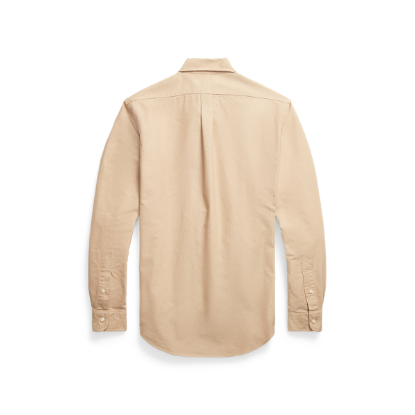 Surrey Tan Classic Fit Garment-Dyed Oxford Shirt Polo Ralph Lauren 2