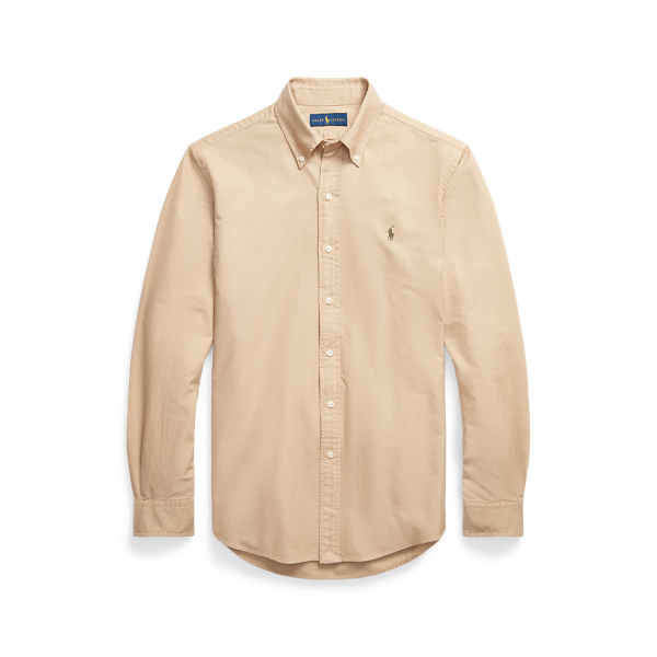 Classic Fit Garment-Dyed Oxford Shirt Polo Ralph Lauren 1