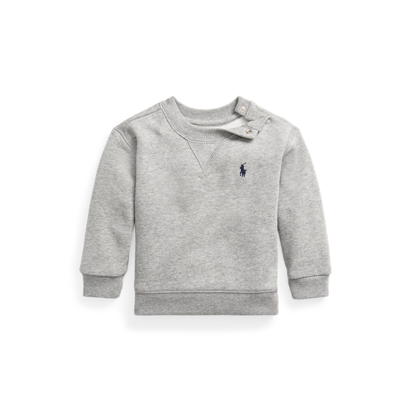 Rundhals Sweatshirt aus Fleece fur Baby Jungen Ralph Lauren DE