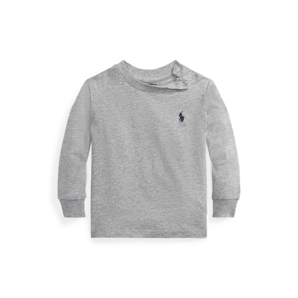 Cotton Jersey Long-Sleeve Tee