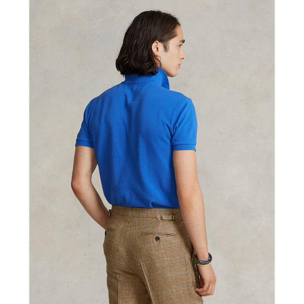 Slim-Fit Poloshirt aus Piqu&eacute; Polo Ralph Lauren in New Iris Blue 5