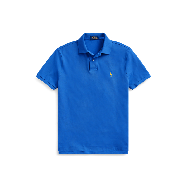 Slim-Fit Poloshirt aus Piqu&eacute; Polo Ralph Lauren in New Iris Blue 2