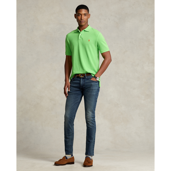 Slim-Fit Poloshirt aus Piqu&eacute; Polo Ralph Lauren in Kiwi-Limette 3