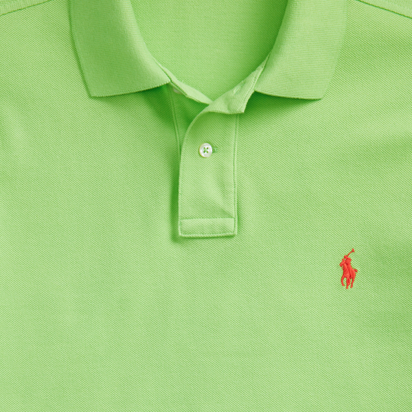 Slim-Fit Poloshirt aus Piqu&eacute; Polo Ralph Lauren in Kiwi-Limette 6