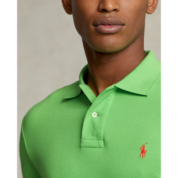 Slim-Fit Poloshirt aus Piqu&eacute; Polo Ralph Lauren in Kiwi-Limette 5