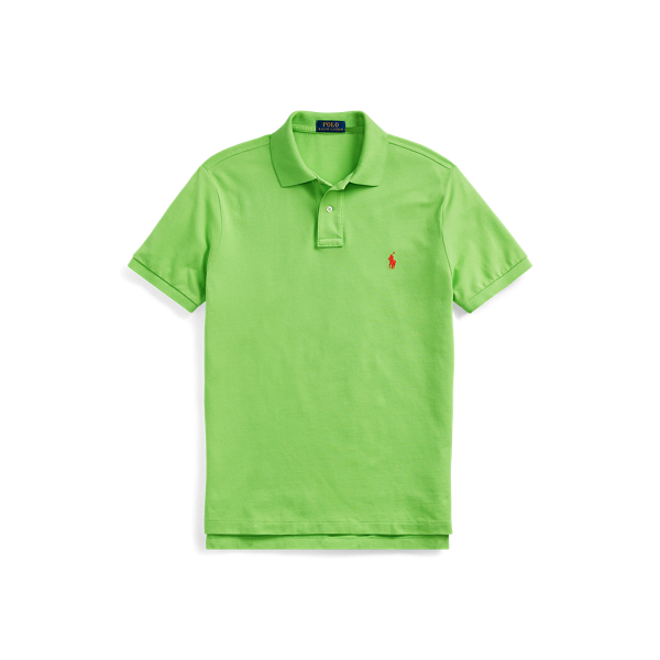 Slim-Fit Poloshirt aus Piqu&eacute; Polo Ralph Lauren in Kiwi-Limette 2