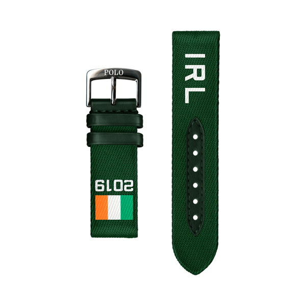White Ireland Kicker Bear Watch Strap Polo Ralph Lauren 2