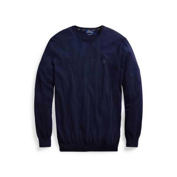 Cotton Crewneck Jumper Big & Tall 1