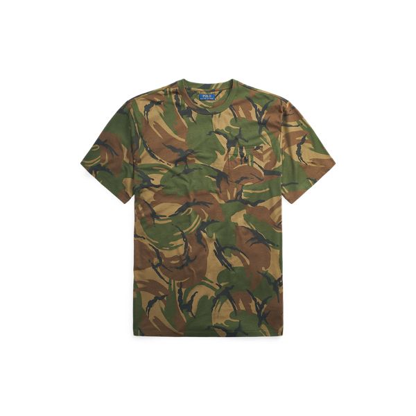 T-shirt &agrave; poche en coton camouflage Big & Tall en 1