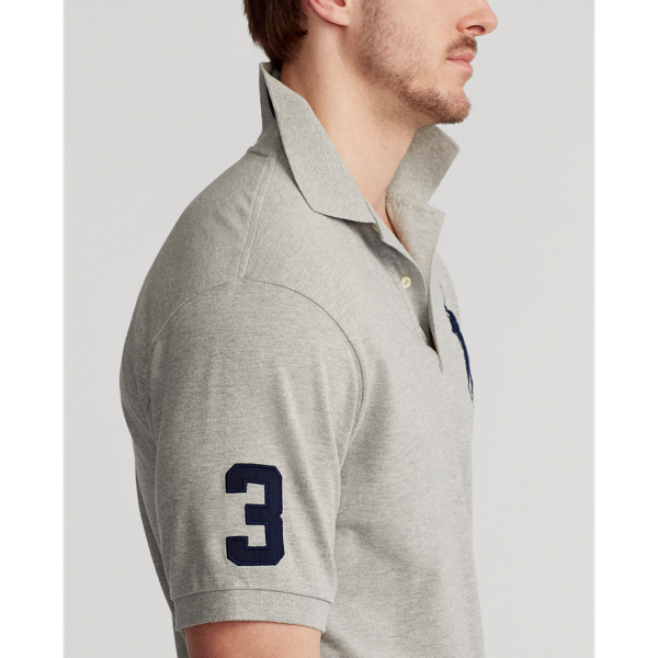 Andover Heather Big Pony Mesh Polo Shirt Big & Tall 7