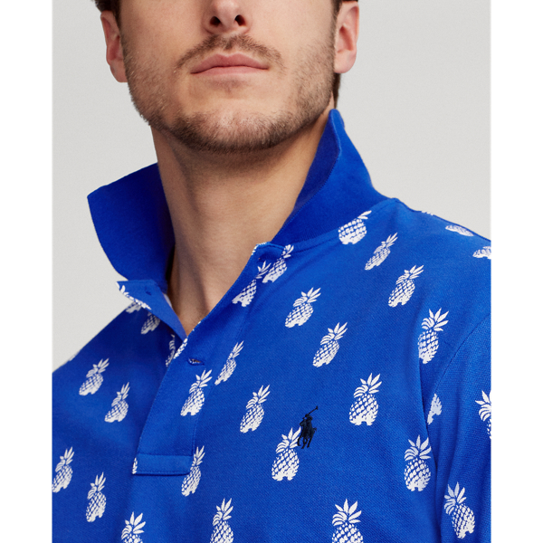 Pacific Royal Bathsheba Pineapple Mesh Polo Shirt Big & Tall 6