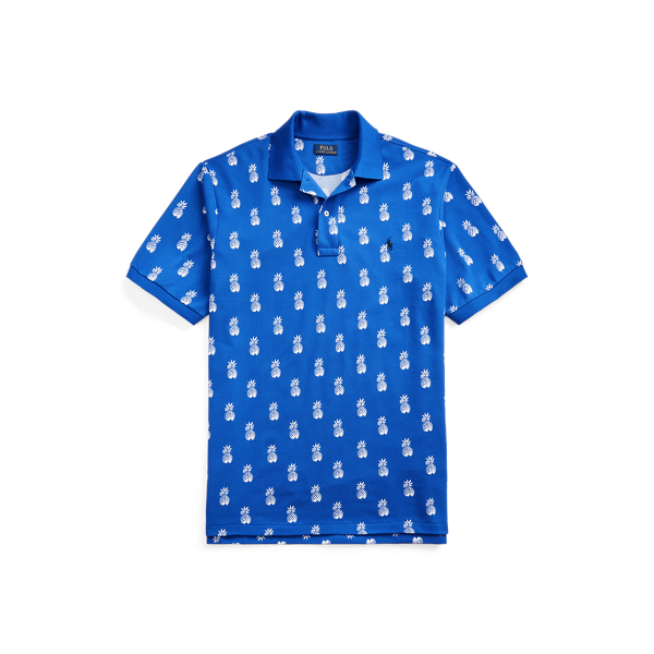 Pacific Royal Bathsheba Pineapple Mesh Polo Shirt Big & Tall 2