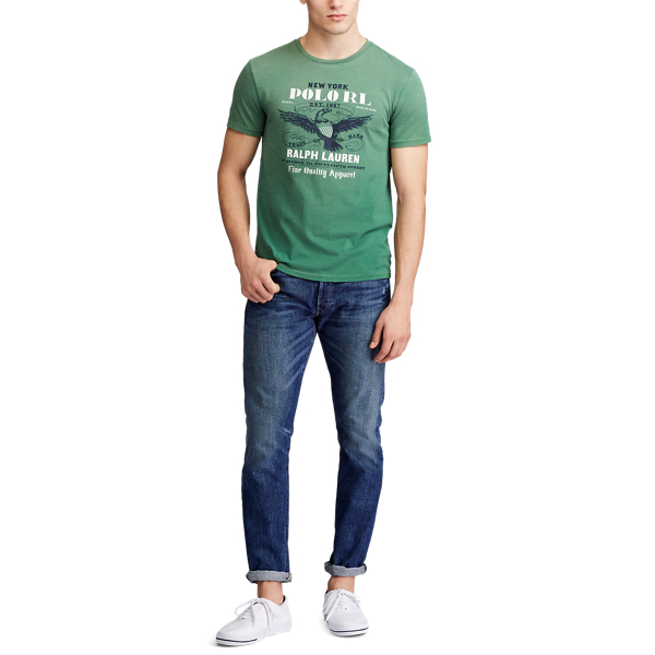 Verano Green Cotton Jersey Graphic T-Shirt Big & Tall 2