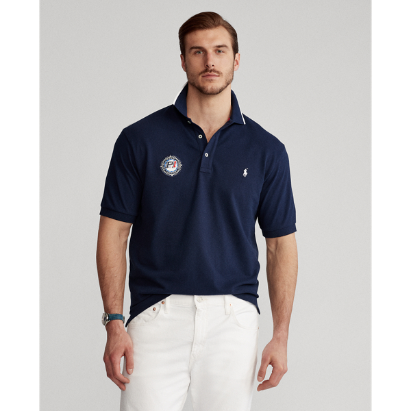 Cruise Navy Racing Mesh Polo Shirt Big & Tall 1