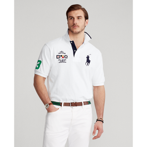 Yacht Club Mesh Polo Shirt for Men | Ralph Lauren® PA