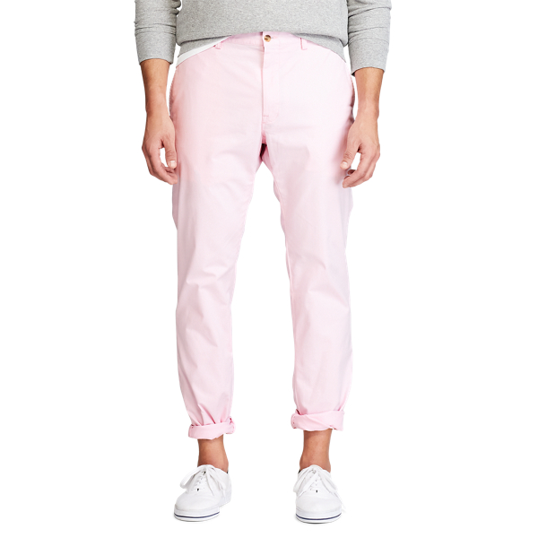 Stretch Classic Fit Chino Pant Big & Tall em Bath Pink 3