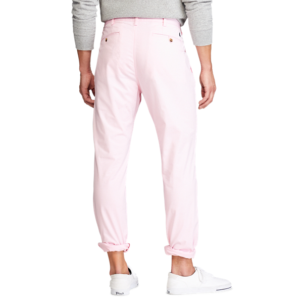 Stretch Classic Fit Chino Pant Big & Tall em Bath Pink 4