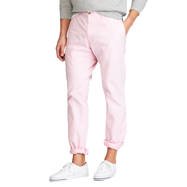 Stretch Classic Fit Chino Pant Big & Tall em Bath Pink 5