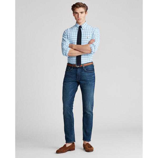 Blue/Turquoise Classic Fit Oxford Shirt Big & Tall 3