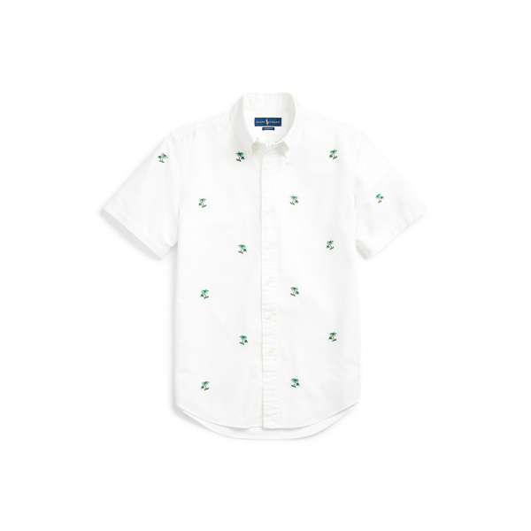 Classic-Fit-Hemd mit Palmendruck Big & Tall in 1