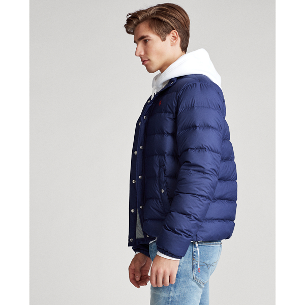 Newport Navy Quilted Down Jacket Big & Tall 5
