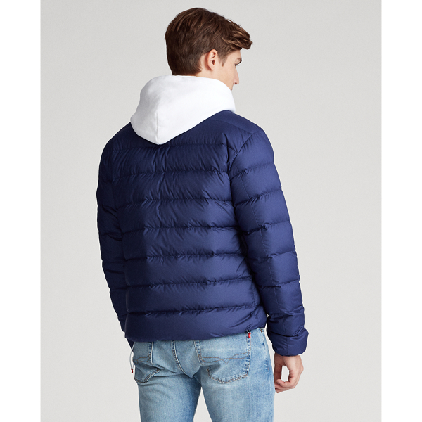 Newport Navy Quilted Down Jacket Big & Tall 6