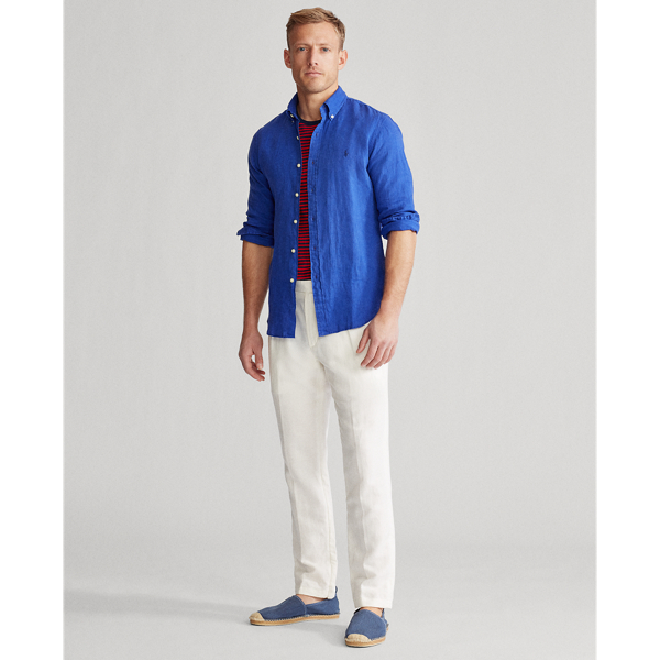 Summer Royal Lightweight Linen Shirt Big & Tall 3