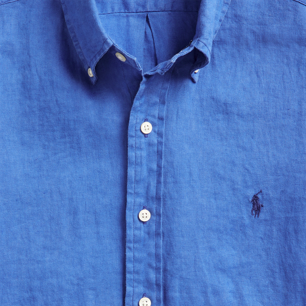 Summer Royal Lightweight Linen Shirt Big & Tall 7