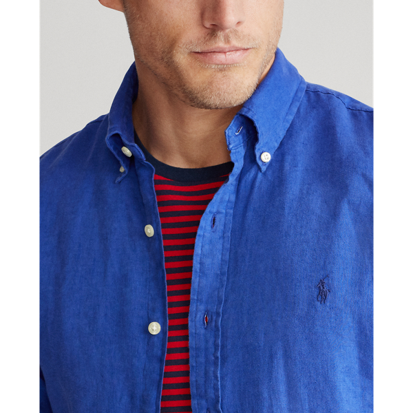 Summer Royal Lightweight Linen Shirt Big & Tall 6