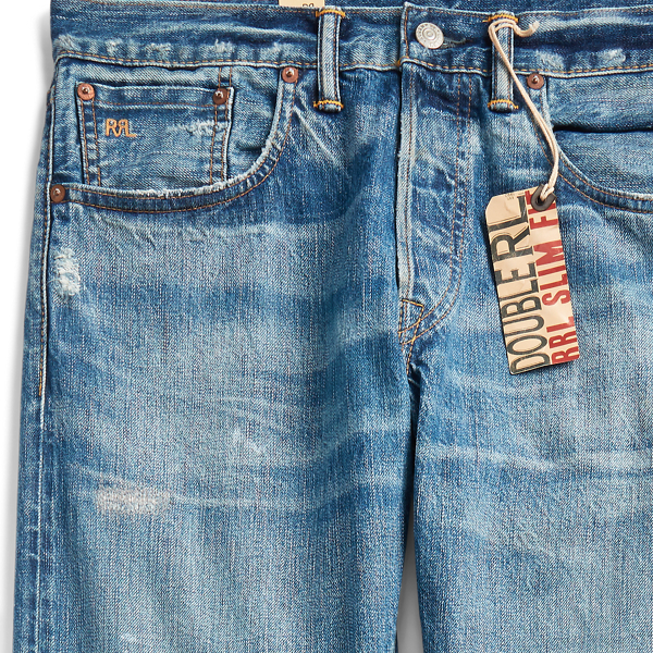 Crisfield Wash Slim Fit Selvedge Jean RRL 3