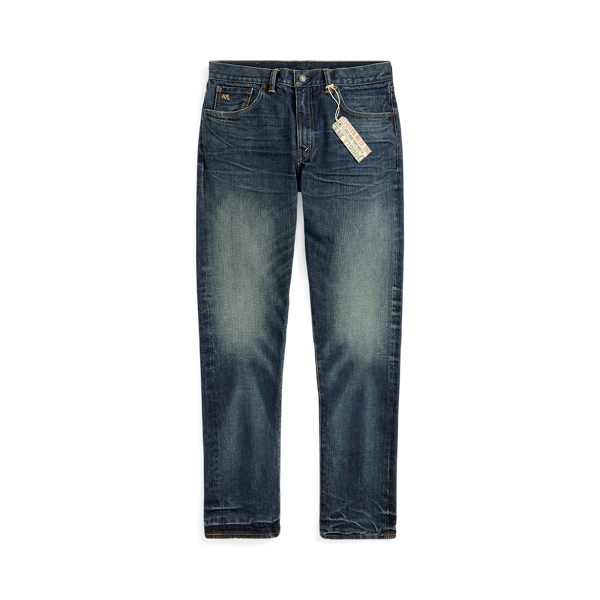 Mayes slim fit slanke jeans met stretch RRL in 1