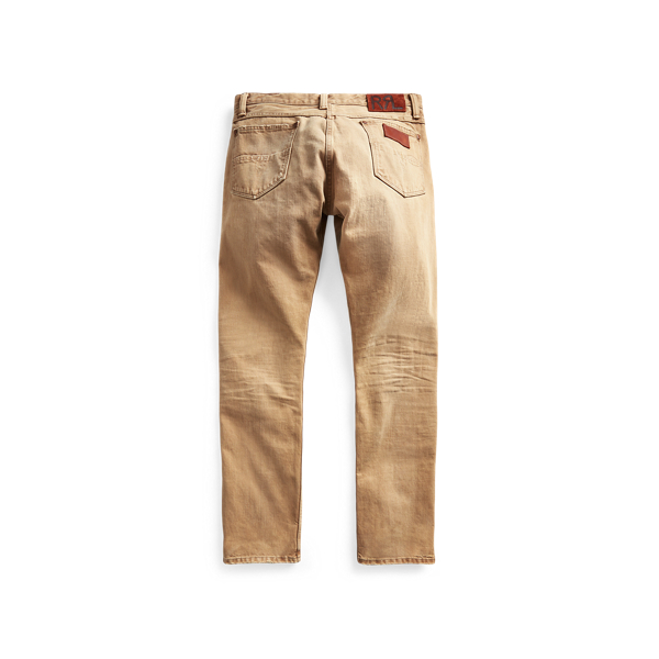Faded Tan Wash High Slim Jean RRL 3