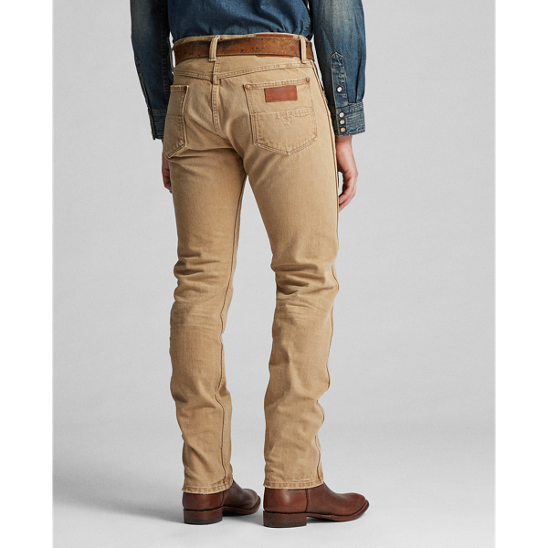 Faded Tan Wash High Slim Jean RRL 4