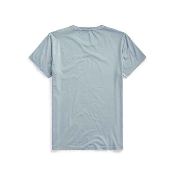 Trading Post Blue Garment-Dyed Crewneck T-Shirt RRL 2