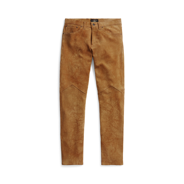 Pantalon slim en daim stretch RRL en 1