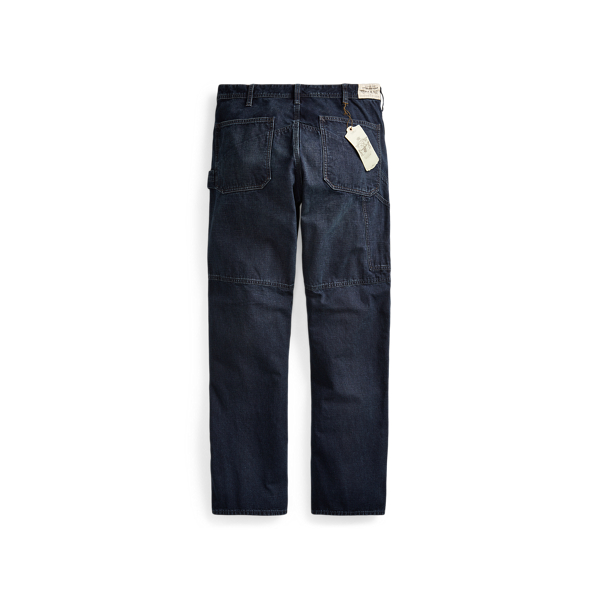 Willets Wash Indigo Canvas Carpenter Trouser RRL 2