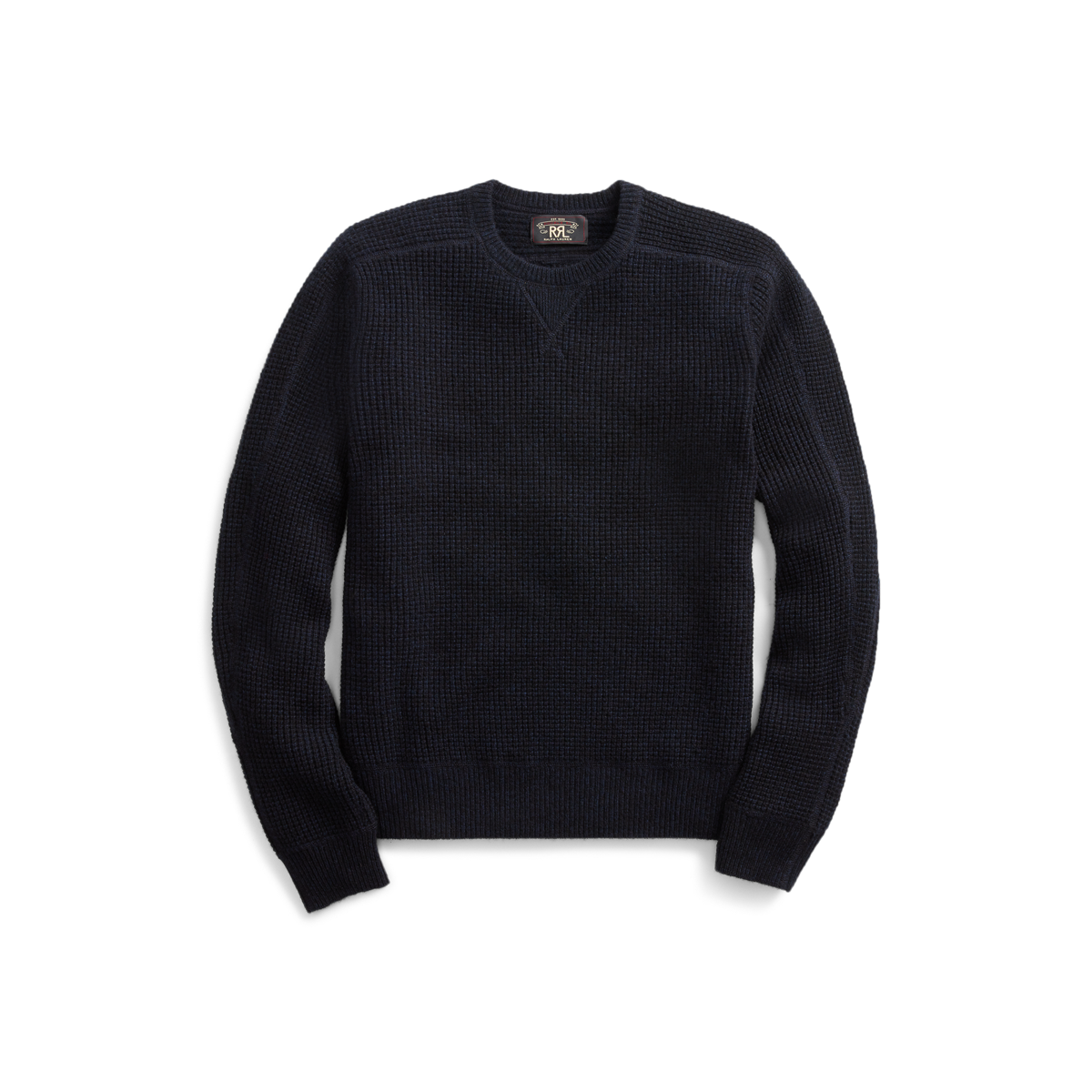 Waffle Knit Cashmere Sweater Crewneck Sweaters Ralph Lauren