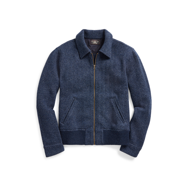 Veste pull en cachemire et laine RRL en 1