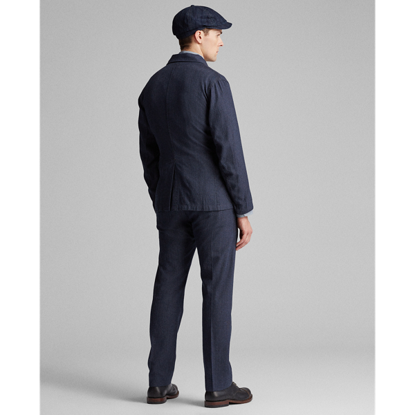 Indigo Indigo Woven Sport Coat RRL 4