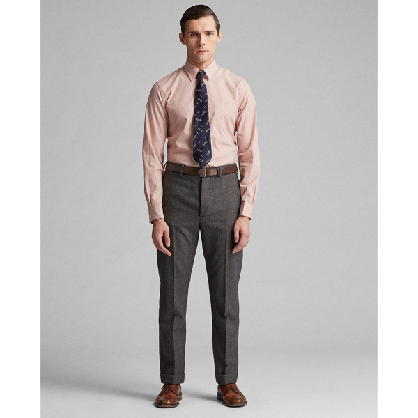 Black/Cream Slim Fit Wool Herringbone Trouser RRL 3