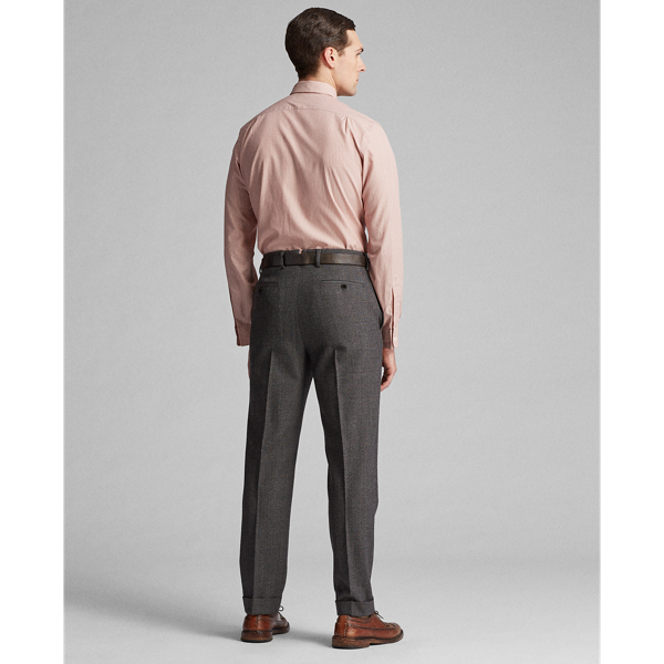 Black/Cream Slim Fit Wool Herringbone Trouser RRL 4