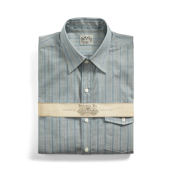 Slim-Fit Hemd Eli mit Streifen RRL in 1