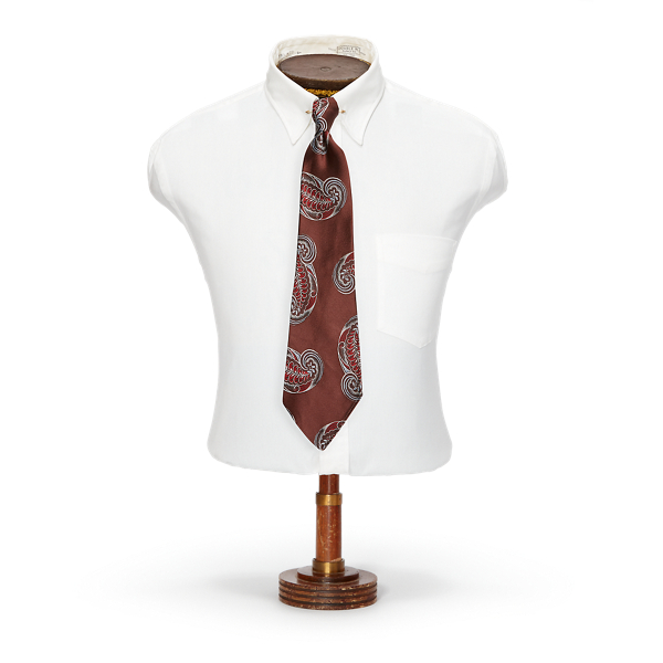 Handmade Paisley Silk Tie