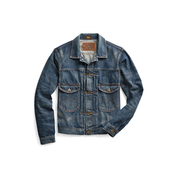 Indigo Denim Jacket RRL 1