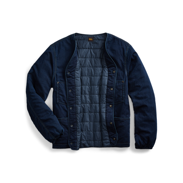 Indigo Indigo Twill Liner Jacket RRL 3