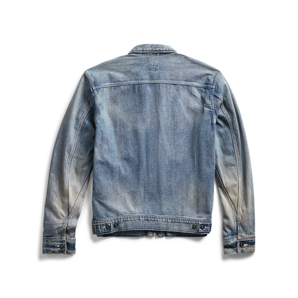 tamotty RLデニム前開きZIPジャケット L Denim Zip-Front Jacket for Men | Ralph Lauren® IL