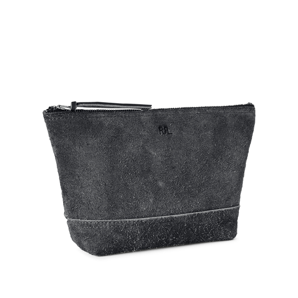 Indigo Indigo Roughout Suede Pouch RRL 2
